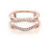 Thumbnail Image 0 of Previously Owned Diamond Enhancer Ring 1/5 ct tw 14K Rose Gold Size 7