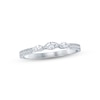 Thumbnail Image 1 of Previously Owned Diamond Anniversary Band 1/4 ct tw Marquise & Round-cut 10K White Gold