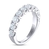 Thumbnail Image 1 of Previously Owned THE LEO Ideal Cut Diamond Anniversary Ring 1-1/2 ct tw 14K White Gold