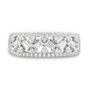 Thumbnail Image 1 of Previously Owned Diamond Ring 1/2 ct tw Baguette & Round-cut 10K White Gold