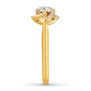 Thumbnail Image 2 of Previously Owned Diamond Engagement Ring 1/5 ct tw Round-cut 14K Yellow Gold