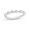 Thumbnail Image 1 of Previously Owned Every Moment Diamond Infinity Band 1/4 ct tw 14K White Gold