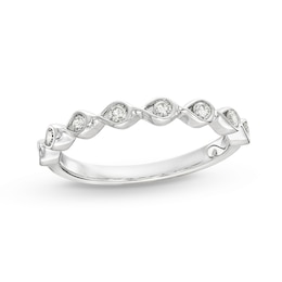 Previously Owned Every Moment Diamond Infinity Band 1/4 ct tw 14K White Gold