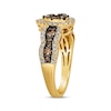 Thumbnail Image 1 of Previously Owned Le Vian Chocolate Waterfall Diamond Ring 1 ct tw 14K Honey Gold