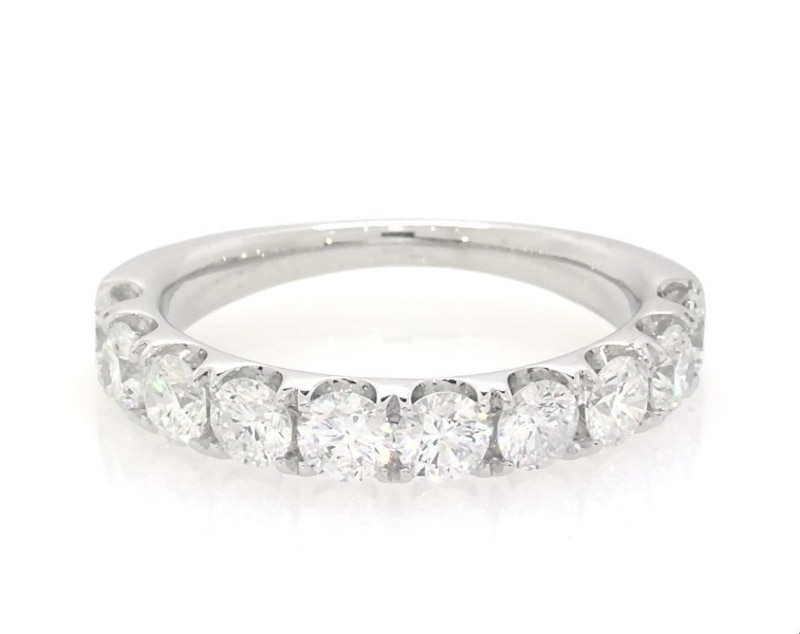 Previously Owned THE LEO First Light Diamond Anniversary Band 1-1/2 ct tw 14K White Gold