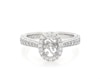 Thumbnail Image 0 of Previously Owned Neil Lane Diamond Engagement Ring Setting 1/2 ct tw 14K White Gold Size 5.25