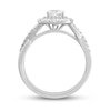 Thumbnail Image 3 of Previously Owned Diamond Engagement Ring 5/8 ct tw Heart & Round 14K White Gold