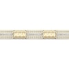 Thumbnail Image 2 of Previously Owned Men's Link Bracelet 3 ct tw Baguette & Round-cut 10K Yellow Gold 8.5&quot;