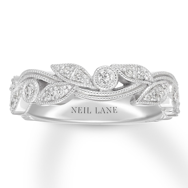 Main Image 1 of Previously Owned Neil Lane Diamond Anniversary Band 1/3 ct tw 14K White Gold