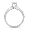 Thumbnail Image 3 of Previously Owned Lab-Created Diamonds by KAY Oval-Cut Engagement Ring 1-1/4 ct tw 14K White Gold