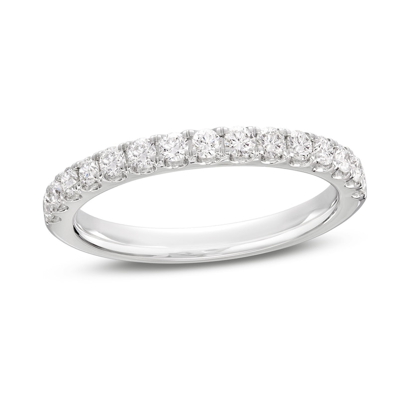 Main Image 1 of Previously Owned Lab-Grown Diamonds by KAY Anniversary Band 1/2 ct tw 14K White Gold