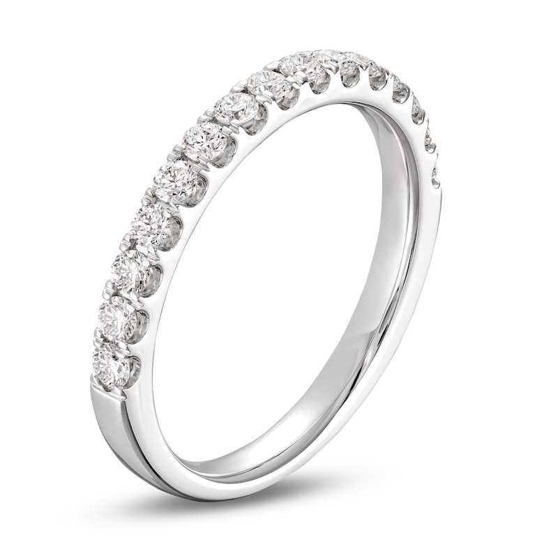 Main Image 2 of Previously Owned Lab-Grown Diamonds by KAY Anniversary Band 1/2 ct tw 14K White Gold