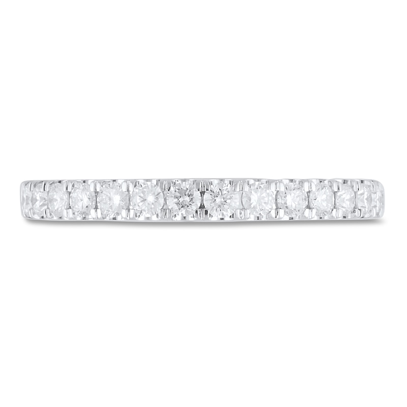 Previously Owned Lab-Grown Diamonds by KAY Anniversary Band 1/2 ct tw 14K White Gold