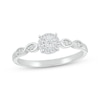 Thumbnail Image 1 of Previously Owned Diamond Promise Ring 1/8 ct tw Round-cut 10K White Gold