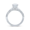 Thumbnail Image 2 of Previously Owned Monique Lhuillier Bliss Diamond Engagement Ring 1 7/8 ct tw Round-cut 18K White Gold