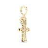 Thumbnail Image 3 of Previously Owned Men's Diamond Slanted Crown Cross Charm 1/2 ct tw 10K Yellow Gold