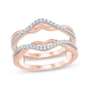 Thumbnail Image 1 of Previously Owned Diamond Enhancer Ring 1/4 ct tw 14K Rose Gold