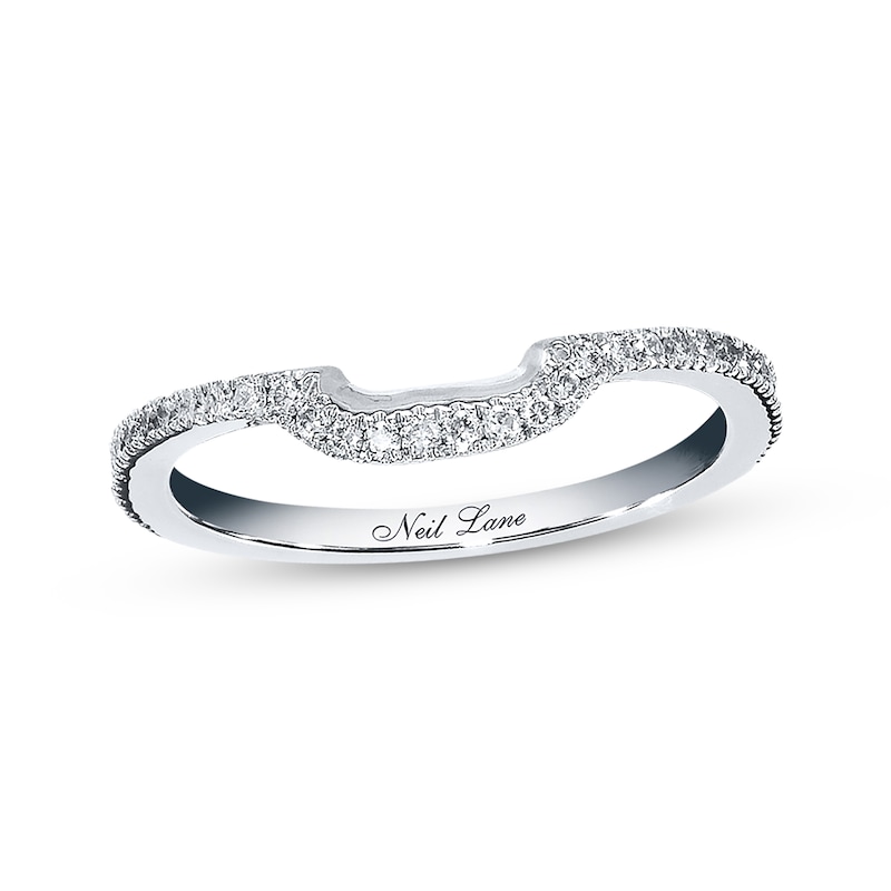 Main Image 1 of Previously Owned Neil Lane Wedding Band 1/4 ct tw Diamonds 14K White Gold