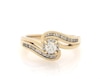 Thumbnail Image 0 of Previously Owned Diamond Engagement Ring 3/8 ct tw Round-cut 10K Yellow Gold