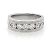 Thumbnail Image 0 of Previously Owned Every Moment Men's Diamond Wedding Band 1 ct tw 14K White Gold