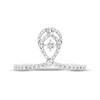 Thumbnail Image 3 of Previously Owned Love Entwined Diamond Ring 1/3 ct tw Round-cut 10K White Gold