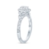 Thumbnail Image 1 of Previously Owned Monique Lhuillier Bliss Oval-Cut Diamond Engagement Ring 1-1/5 ct tw 18K White Gold