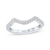 Thumbnail Image 0 of Previously Owned THE LEO Diamond Wedding Band 1/4 ct tw Round-cut 14K White Gold