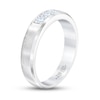 Thumbnail Image 2 of Previously Owned Men's THE LEO First Light Diamond Wedding Band 1/4 ct tw 14K White Gold