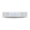 Thumbnail Image 3 of Previously Owned Men's THE LEO First Light Diamond Wedding Band 1/4 ct tw 14K White Gold