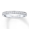 Thumbnail Image 0 of Previously Owned THE LEO Wedding Band 1/4 ct tw Diamonds 14K White Gold