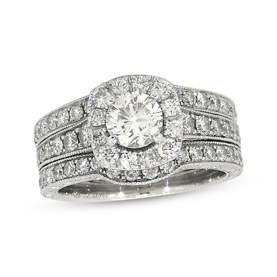 Previously Owned Neil Lane Round-Cut Diamond Bridal Set 1-/ ct tw 14K White Gold Size