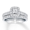 Thumbnail Image 0 of Previously Owned Neil Lane Bridal Set 1 ct tw Diamonds 14K White Gold Size 6.5
