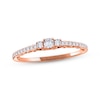 Thumbnail Image 1 of Previously Owned Adrianna Papell Diamond Engagement Ring 1/4 ct tw Round-cut 14K Rose Gold