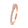 Thumbnail Image 2 of Previously Owned Adrianna Papell Diamond Engagement Ring 1/4 ct tw Round-cut 14K Rose Gold