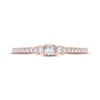 Thumbnail Image 3 of Previously Owned Adrianna Papell Diamond Engagement Ring 1/4 ct tw Round-cut 14K Rose Gold