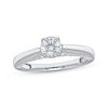 Thumbnail Image 0 of Previously Owned Diamond Solitaire Engagement Ring 3/4 ct tw Round-Cut 10K White Gold (J/I3)