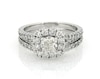 Thumbnail Image 0 of Previously Owned Neil Lane Cushion-Cut Diamond Halo Bridal Set 2-1/2 ct tw 14K White Gold Size 8