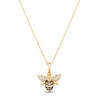 Thumbnail Image 1 of Previously Owned Le Vian Diamond Bee Necklace 1/4 ct tw 14K Honey Gold 18&quot;