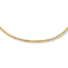 Thumbnail Image 1 of Previously Owned Solid Rope Chain Necklace 10K Yellow Gold 20&quot;