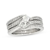 Thumbnail Image 1 of Previously Owned Ever Us Round-Cut Diamond Bridal Set 3/4 ct tw 14K White Gold Size 5.75