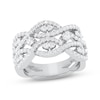 Thumbnail Image 1 of Previously Owned Lab-Grown Diamonds by KAY Open Weave Ring 1 ct tw 14K White Gold