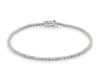 Thumbnail Image 1 of Previously Owned Lab-Created Diamonds by KAY Tennis Bracelet 1 ct tw 10K White Gold 7&quot;