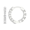 Thumbnail Image 1 of Previously Owned Lab-Grown Diamonds by KAY Inside-Out Hoop Earrings 3/4 ct tw 14K White Gold