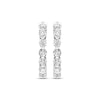 Thumbnail Image 2 of Previously Owned Lab-Grown Diamonds by KAY Inside-Out Hoop Earrings 3/4 ct tw 14K White Gold