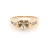 Thumbnail Image 1 of Previously Owned Diamond Engagement Ring Setting 1/4 ct tw 14K Yellow Gold Size 7