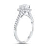 Thumbnail Image 1 of Previously Owned Lab-Created Diamonds by KAY Engagement Ring 1-1/4 ct tw 14K White Gold
