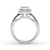 Thumbnail Image 2 of Previously Owned THE LEO Engagement Ring 1-1/3 ct tw Diamonds 14K White Gold