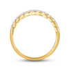 Thumbnail Image 2 of Previously Owned Diamond Anniversary Ring 1/3 ct tw Round-cut 10K Yellow Gold