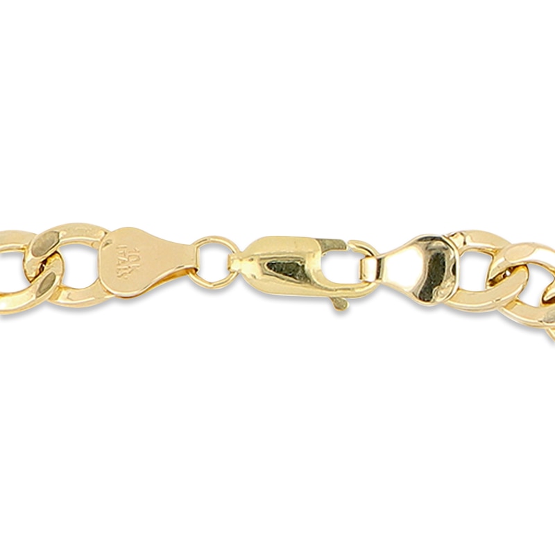 Main Image 3 of Previously Owned Hollow Figaro Chain Necklace 10K Yellow Gold 24&quot;