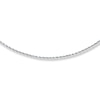 Thumbnail Image 0 of Previously Owned Semi-Solid Rope Chain Necklace 10K White Gold 24"